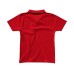 Рубашка поло First детская, красный