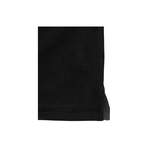 Рубашка поло Oakville мужская с длинным рукавом, черный