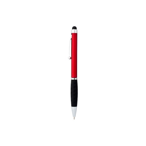 Ручка-стилус шариковая Ziggy черные чернила, красный/черный