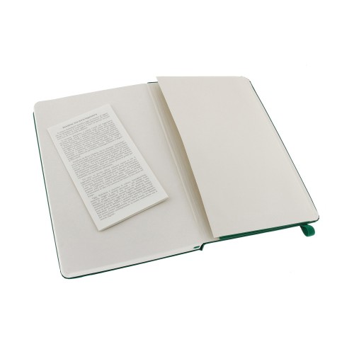 Записная книжка Moleskine Classic (в линейку) в твердой обложке, Large (13х21см), зеленый