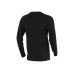 Ponoka мужская футболка из органического хлопка, длинный рукав, черный