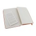 Записная книжка Moleskine Classic (в линейку) в твердой обложке, Large (13х21см), оранжевый коралл