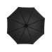 Зонт трость Spark полуавтомат 23, черный/лайм