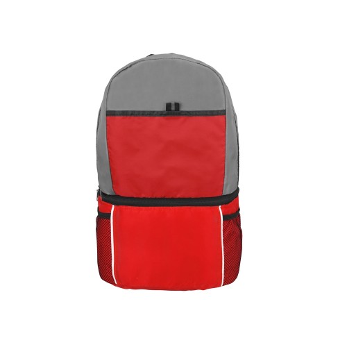 Рюкзак-холодильник Sea Isle, красный/серый