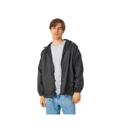 Ветровка Promo мужская с чехлом, черный Ветровка Promo мужская с чехлом, черный