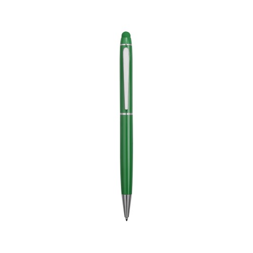 Ручка шариковая Эмма со стилусом, зеленый
