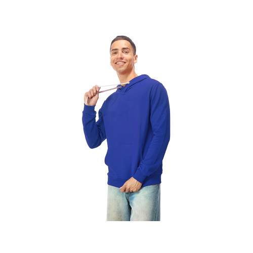 Толстовка унисекс Stream с капюшоном, классический синий Толстовка унисекс Stream с капюшоном, классический синий