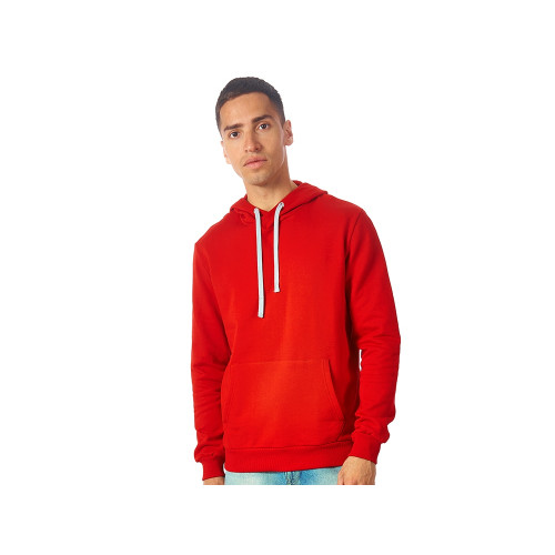 Толстовка унисекс Stream с капюшоном, красный Толстовка унисекс Stream с капюшоном, красный