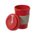 Термокружка Muffin из натуральных волокон, красный