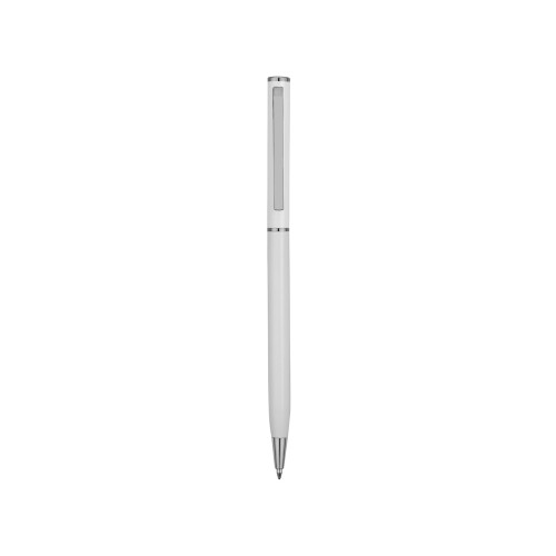 Ручка металлическая шариковая Атриум, белый