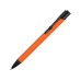 Ручка металлическая шариковая Crepa, оранжевый/черный