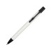 Ручка металлическая шариковая Crepa, белый/черный
