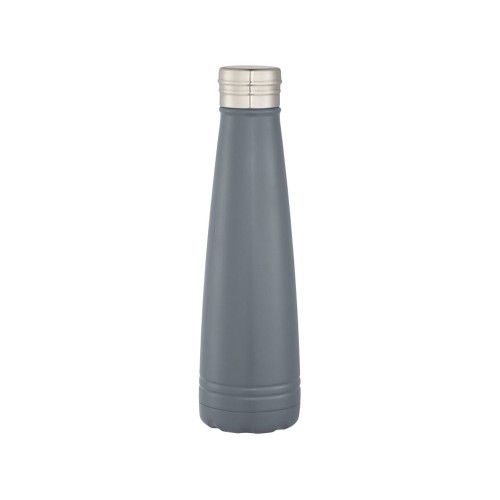 Вакуумная бутылка Duke с медным покрытием, серый