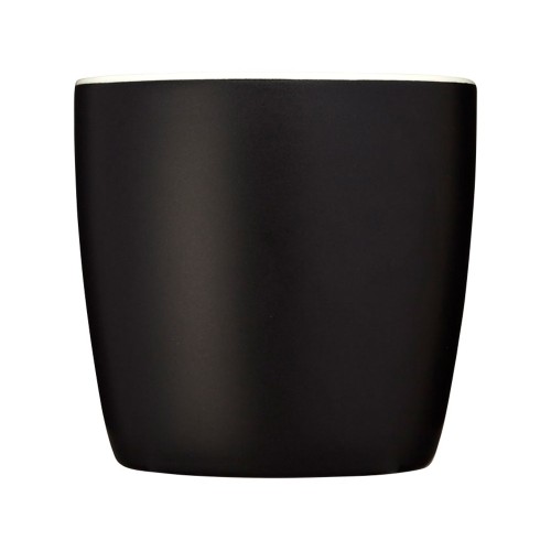 Керамическая чашка Riviera, черный/белый