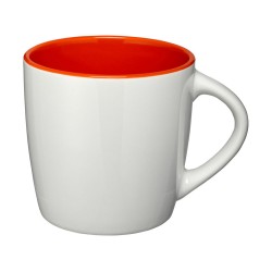 Керамическая чашка Aztec, белый/оранжевый
