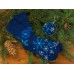 Носки в шаре Снежинка мужские, синий