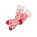 Домашние носки женские, красный