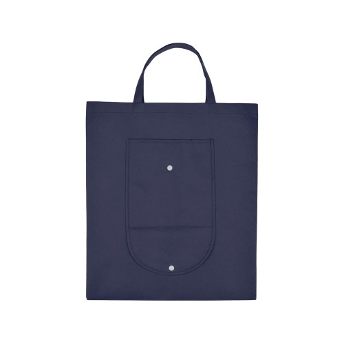 Складная сумка Maple из нетканого материала, темно-синий