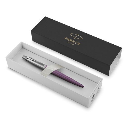 Ручка шариковая Parker Jotter Core Victoria Violet CT, фиолетовый