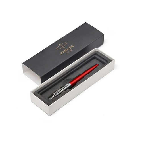 Ручка шариковая Parker Jotter Core Kensington Red CT, красный