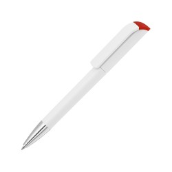 Ручка шариковая UMA EFFECT SI, белый/красный