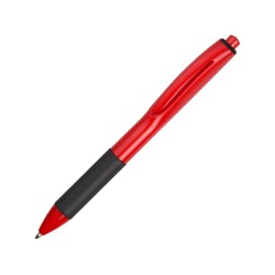 Ручка пластиковая шариковая Band, красный/черный