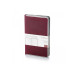 Ежедневник А5 недатированный Bridge, бордовый/серебристый Ежедневник А5 недатированный Bridge, бордовый/серебристый