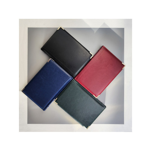 Ежедневник А5 полудатированный Boss, черный Ежедневник А5 полудатированный Boss, черный