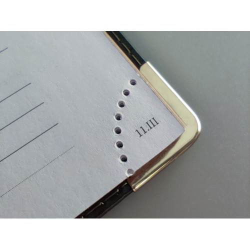 Ежедневник А5 полудатированный Boss, черный Ежедневник А5 полудатированный Boss, черный