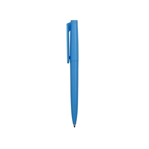 Ручка пластиковая шариковая Umbo, голубой/белый
