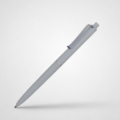 Ручка пластиковая soft-touch шариковая Plane, серый Ручка пластиковая soft-touch шариковая Plane, серый