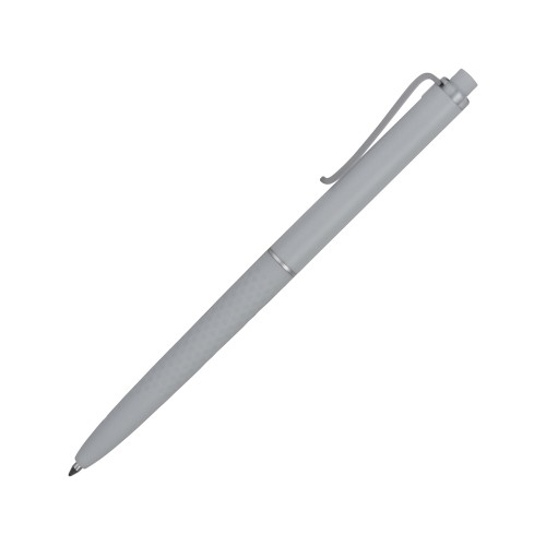 Ручка пластиковая soft-touch шариковая Plane, серый