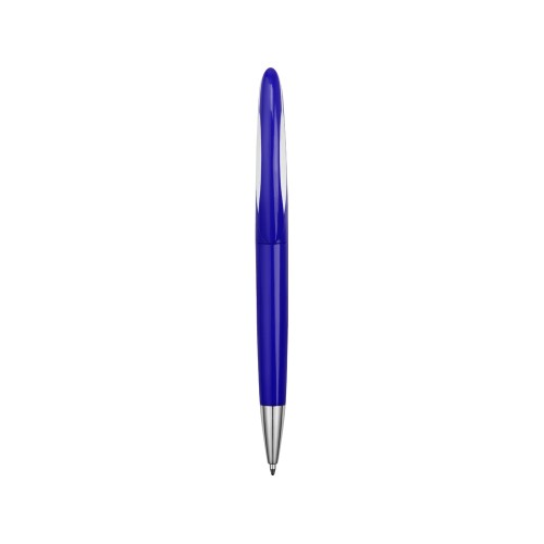 Ручка пластиковая шариковая Chink, синий/белый