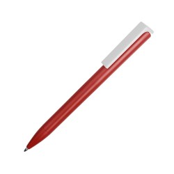 Ручка пластиковая шариковая Fillip, красный/белый