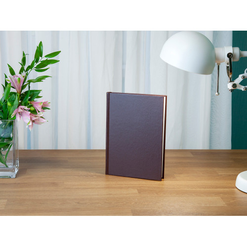 Ежедневник недатированный А5 Ideal New, коричневый Ежедневник недатированный А5 Ideal New, коричневый