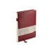 Ежедневник А5 недатированный Polo, бордовый