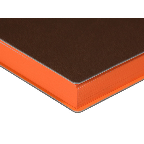 Ежедневник А5 недатированный Mercury, коричневый