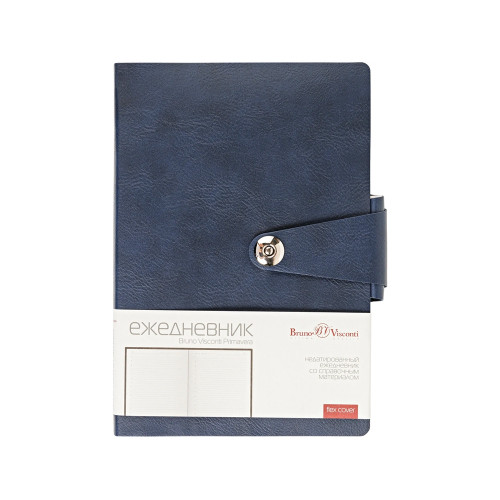 Ежедневник недатированный А5 PRIMAVERA темно-синий Ежедневник недатированный А5 PRIMAVERA темно-синий