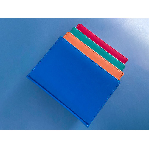 Ежедневник А5 датированный Velvet 2026, красный