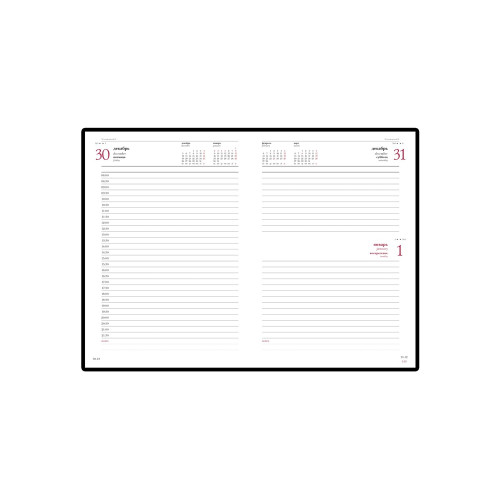 Ежедневник А5 датированный Leader 2026, синий