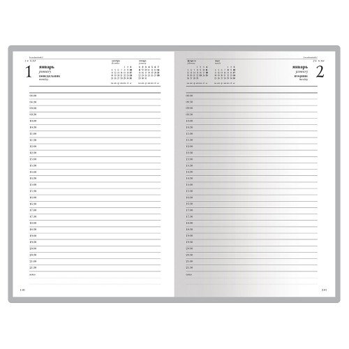 Ежедневник А5 датированный Бумвинил 2025, бордовый Ежедневник А5 датированный Бумвинил 2025, бордовый