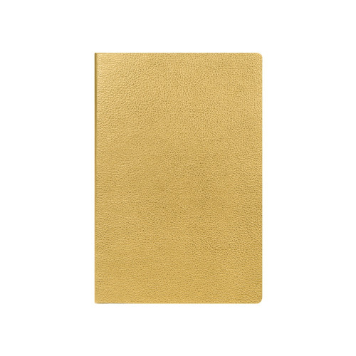 Ежедневник А5 недатированный Megapolis Velvet Flex, золотистый
