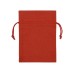 Платок бордовый 520*520 мм в подарочном мешке