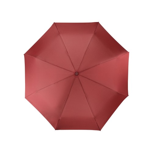 Зонт складной Irvine, полуавтоматический, 3 сложения, с чехлом, бордовый