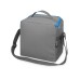 Изотермическая сумка-холодильник Classic c контрастной молнией, серый/голубой
