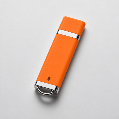 Флеш-карта USB 2.0 16 Gb Орландо, оранжевый Флеш-карта USB 2.0 16 Gb Орландо, оранжевый