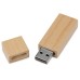 Флеш-карта USB 2.0 16 Gb Woody с магнитным колпачком, натуральный