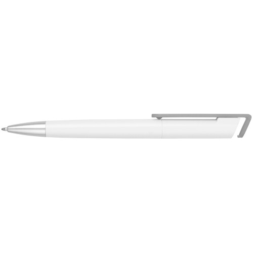 Ручка-подставка Кипер, белый/серый