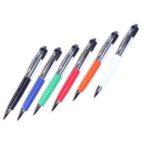 Флешка в виде ручки с мини чипом, 16 Гб, красный/серебристый