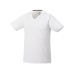 Модная мужская футболка Amery с коротким рукавом и V-образным вырезом, белый
